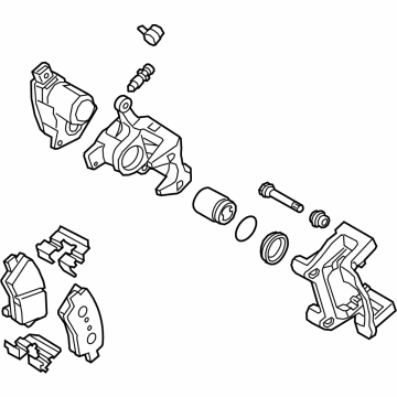 Hyundai Santa Cruz Brake Caliper Bracket - 58230-K5000