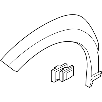 Hyundai 87712-J9500-T5R GARNISH Assembly-FNDR Side,RH