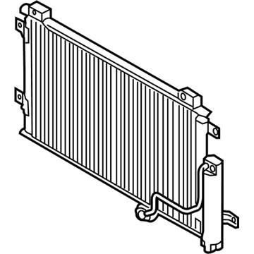 2018 Hyundai Ioniq A/C Condenser - 97606-G7500