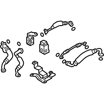 Hyundai 97776-G7500 Tube Assembly-Suction & Liquid NO.