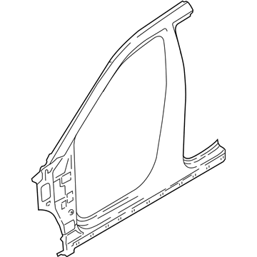 Hyundai 71110-J9A00 Panel Assembly-Pillar Outer,LH