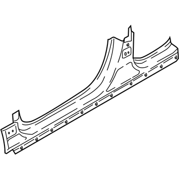 Hyundai 71322-K4D00 Panel-Side Sill Outrer,RH