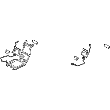 Hyundai 89600-D2NC1-NNB TRACK ASSY-RR SEAT RH