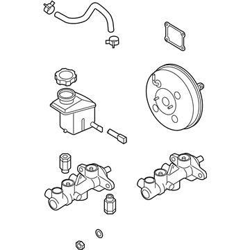 Hyundai 58500-1G000 Booster Assembly-Master Cylinder A