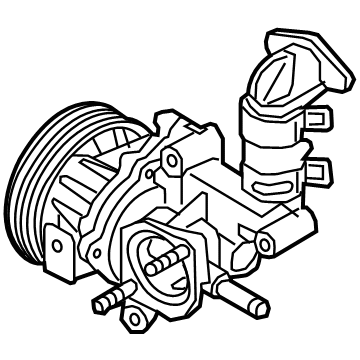 2018 Hyundai Ioniq Water Pump - 25100-03HB0