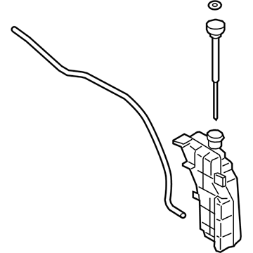 Hyundai 25430-J5050 Reservoir Tank Assembly