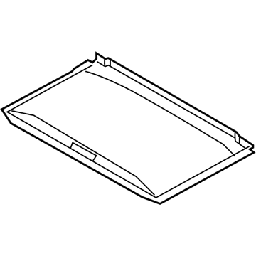 Hyundai 81666-J9000-TTX Sunshade Assembly-Sunroof