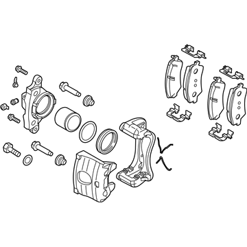 2020 Hyundai Ioniq Brake Caliper - 58130-G2000