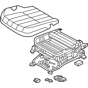 Hyundai 88100-3N341-XIS Cushion Assembly-Front Seat,Driver