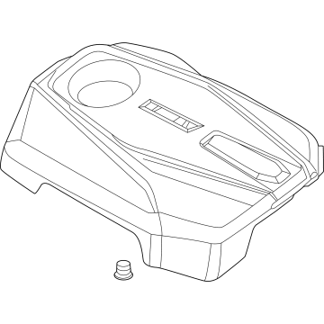 2020 Hyundai Sonata Hybrid Engine Cover - 29240-2J600