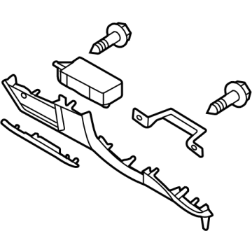 Hyundai 84750-L5100-YTH Panel Assembly-Lower Crash Pad,LH