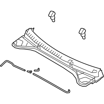 Hyundai 86150-GI000 COVER ASSY-COWL TOP