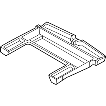 Hyundai 85750-DS200-NNB TRAY-LUGGAGE,CENTER