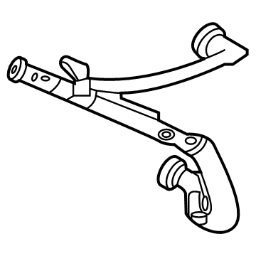 Hyundai 375Y2-GI220 HOSE-3WAY VALVE NO.1