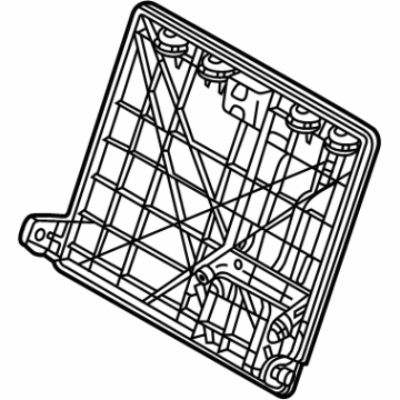 Hyundai 89410-L1500 Frame Assembly-RR Seat Back,RH