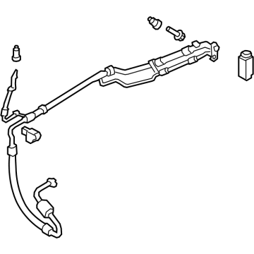 Hyundai Santa Fe Hybrid A/C Hose - 97775-P4020