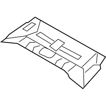 Hyundai 65511-1E210 Panel-Rear Floor