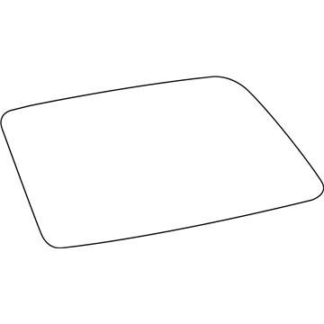 Hyundai 87111-25130 Glass-Rear Window