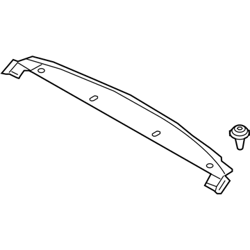 Hyundai 85625-3V000-RY Trim Assembly-Package Tray Rear