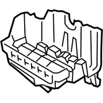 Hyundai 97137-G3000 Case-Heater & Evaporator,Lower