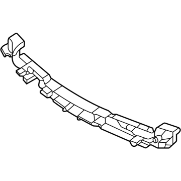 Hyundai 86520-IB000 ABSORBER-FRONT BUMPER ENERGY