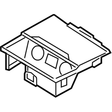 Hyundai 84675-B1CA0-ZH3 Tray Assembly-Upper Cover