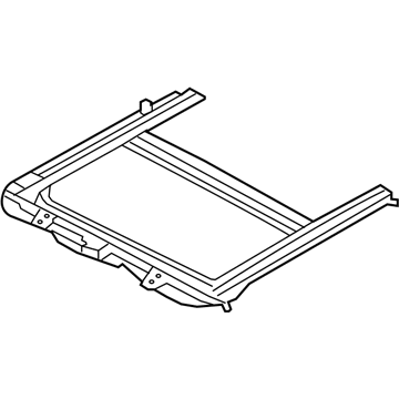 Hyundai 81620-2M001 Frame Assembly-SUNROOF