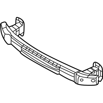 Hyundai 86530-E6800 Rail Assembly-FR Bumper