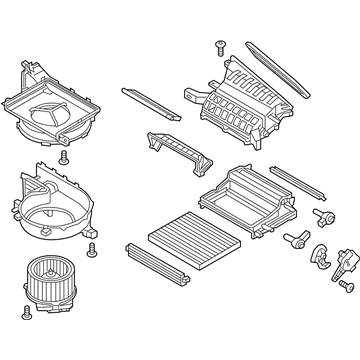 Hyundai 97100-G2000 Blower Unit