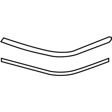 Hyundai 86582-3L201 Moulding Assembly-Front Bumper,RH