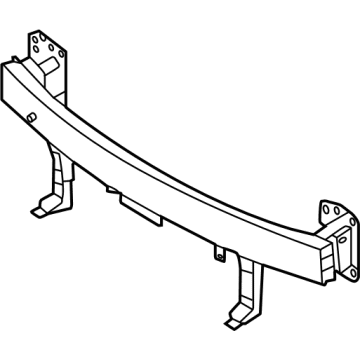 Hyundai 64900-J9600 Beam Complete-FR Bumper