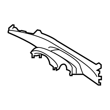 Hyundai 84830-G2AA0-T9Y Panel Assembly-Cluster Facia