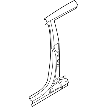 Hyundai 71401-B8B80 Pillar Assembly-Center Outer,LH