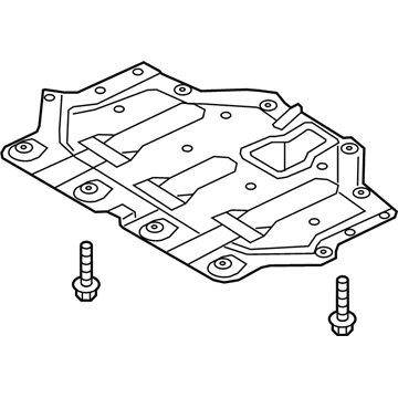 Hyundai 29130-E6000 Panel-Under Cover,Engine