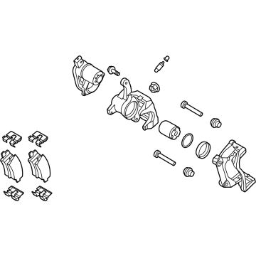 2021 Hyundai Santa Fe Brake Caliper Bracket - 58230-P2300