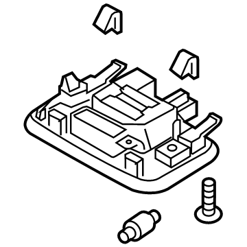 Hyundai 92850-AA000-TVN Lamp Assembly-Room