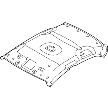 Hyundai 85310-AA390-NNB HEADLINING ASSY