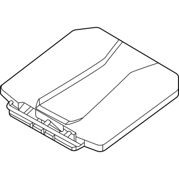 Hyundai 86780-DS000 COVER ASSY-FR TRUNK