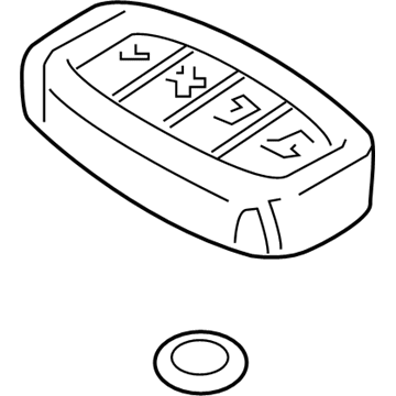 2023 Hyundai Santa Fe Hybrid Car Key - 95440-S1560