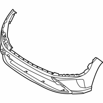 Hyundai 86510-J9CF0 Cover-FR Bumper,LWR