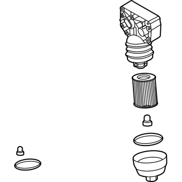 Hyundai Santa Fe Oil Filter - 26310-2S000