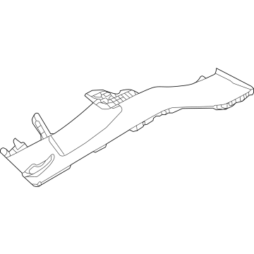 Hyundai 85850-CW000-NNB Trim Assembly-RR Pillar LH