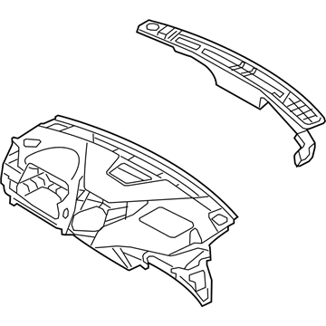 Hyundai 84710-3V500-RY Crash Pad Assembly-Main