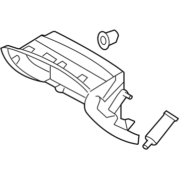 Hyundai 84540-2H500-8M Cover Assembly-Glove Box Housing Upper