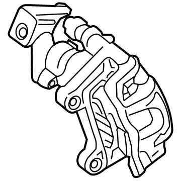 Hyundai 58230-J9000 Brake Assembly-Rear Wheel,RH