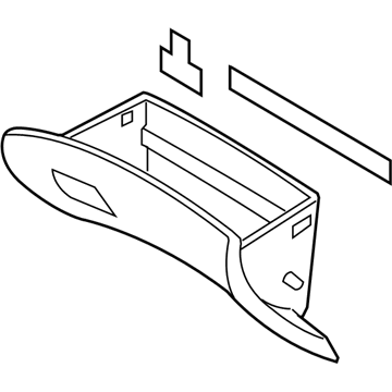 Hyundai Elantra Touring Glove Box - 84510-2L505-4W