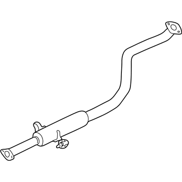 2002 Hyundai Elantra Exhaust Pipe - 28650-2D260