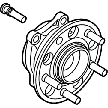 Hyundai 51750-J5500 Front Wheel Hub Assembly