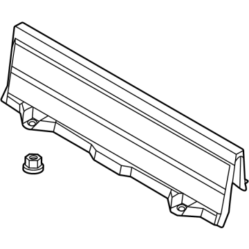 Hyundai 85725-GI000-YGN TRIM ASSY-LUGG PARTITION