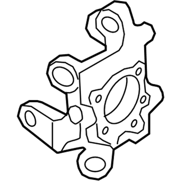 Hyundai 52720-3M000 Carrier Assembly-Rear Axle,RH